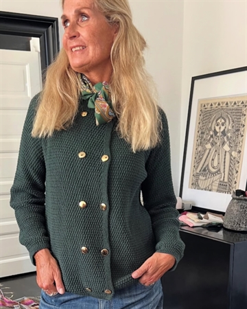 WAUW MILLE KNIT Dark green Cardigan